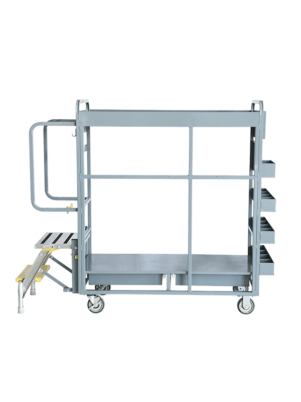 Modul de etaj al doilea cu cărucior cu scară din aluminiu</a>